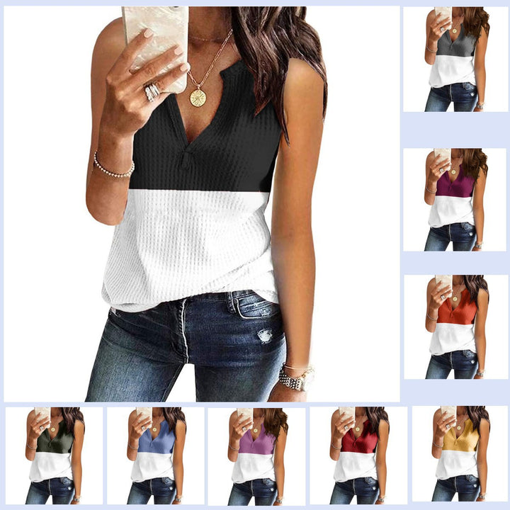 Amarae Women's Casual V-neck Top