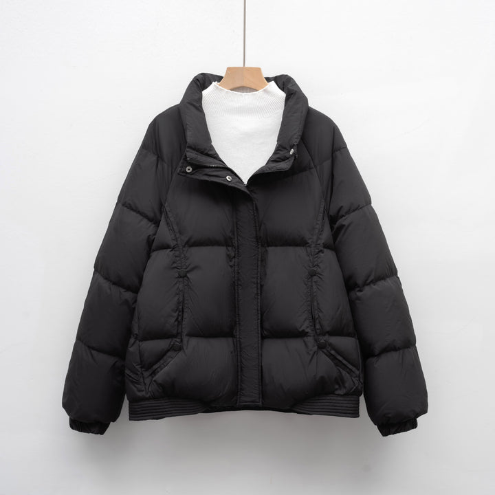 Ladies Thief Down Jacket with modern collar and practical pockets Amarae