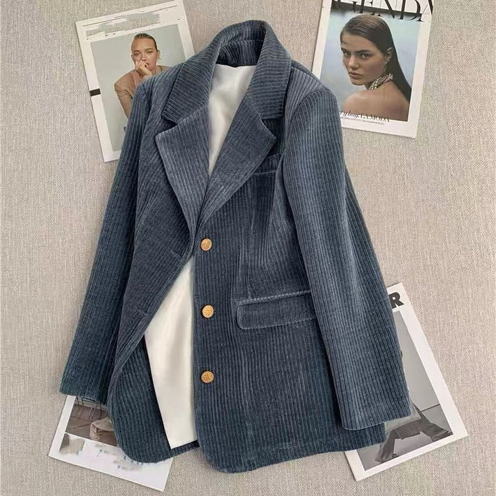 Blazer en corde à la mode pour femmes dans une coupe décontractée Chic & Stil