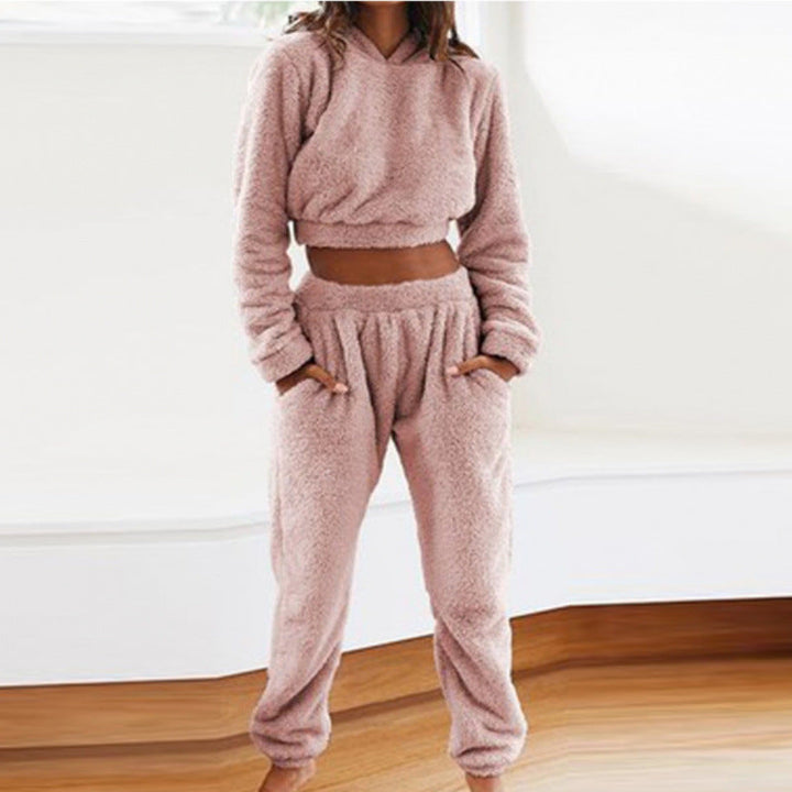 Women's Cozy Lounge Set Made Of Soft Fleece Lune London