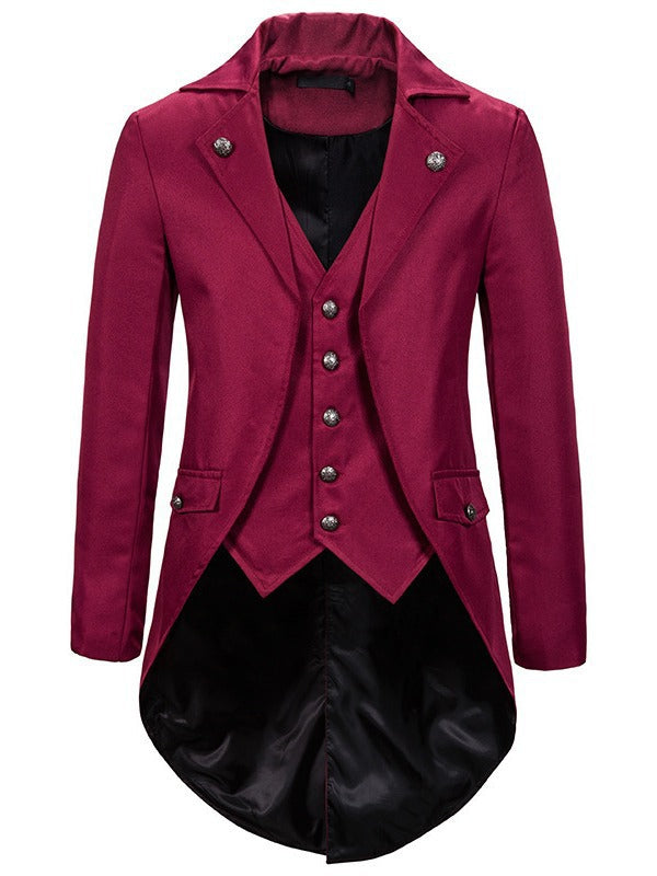 Elegant coat for men with asymmetrical cut and refined details Lune London