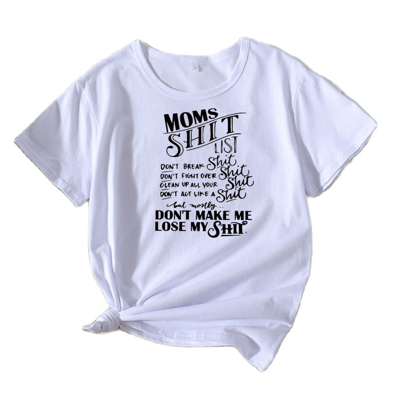 Women's Humorous Graphic T-shirt Lune London