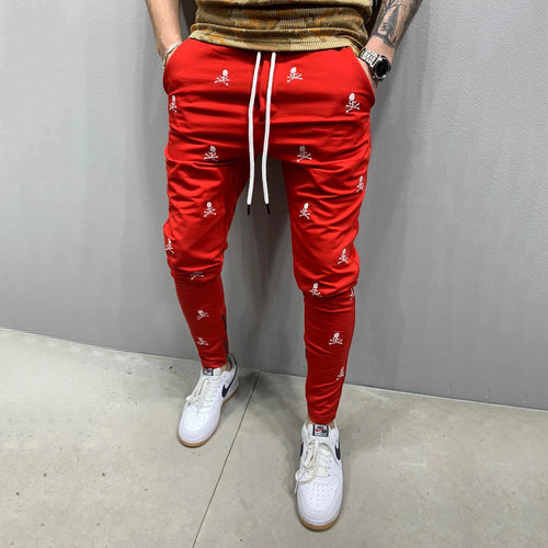 Men's cotton jogger pants with Amarae pattern