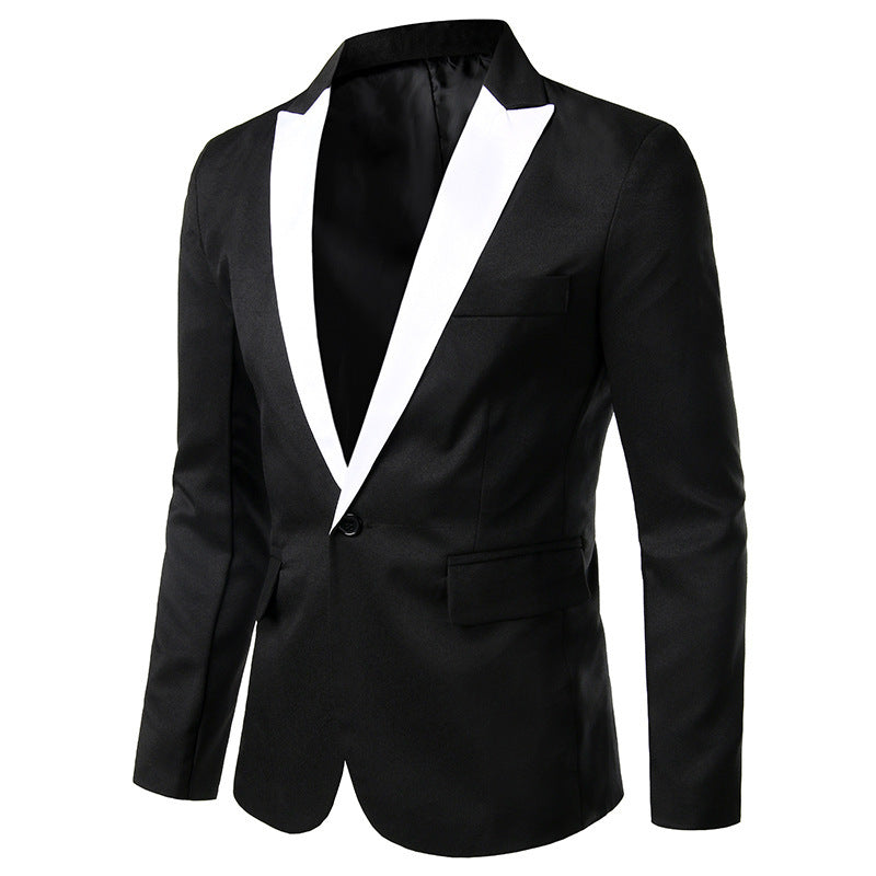 Men's elegant tuxedo jacket with satin peak Amarae