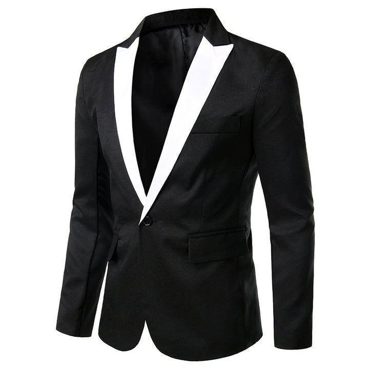 Men's elegant tuxedo jacket with satin peak Amarae