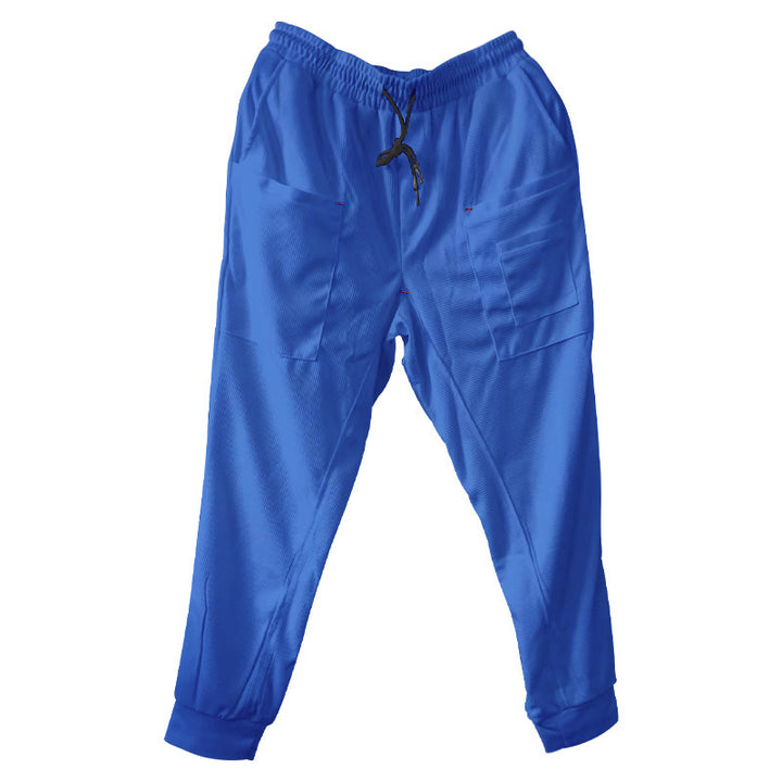 Men's cargo jogger pants with practical side pockets and an elastic waistband Lune London