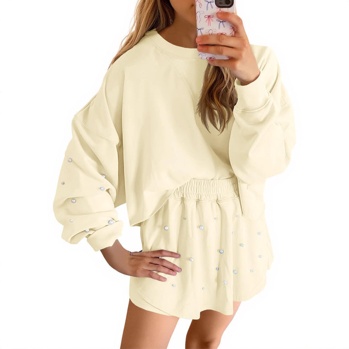 Ladies Sweatshirt and Skirt Sporty Set Lune London