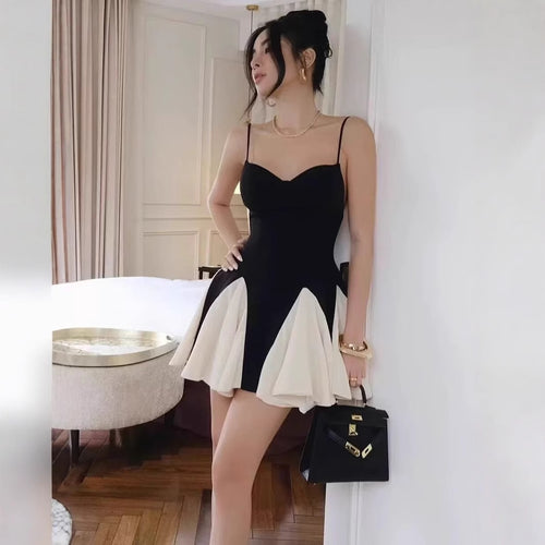 Summer dress for women with a bright contrasting design Amarae