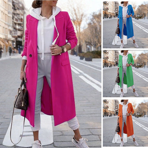 Elegant trench coat for women with hood Amarae