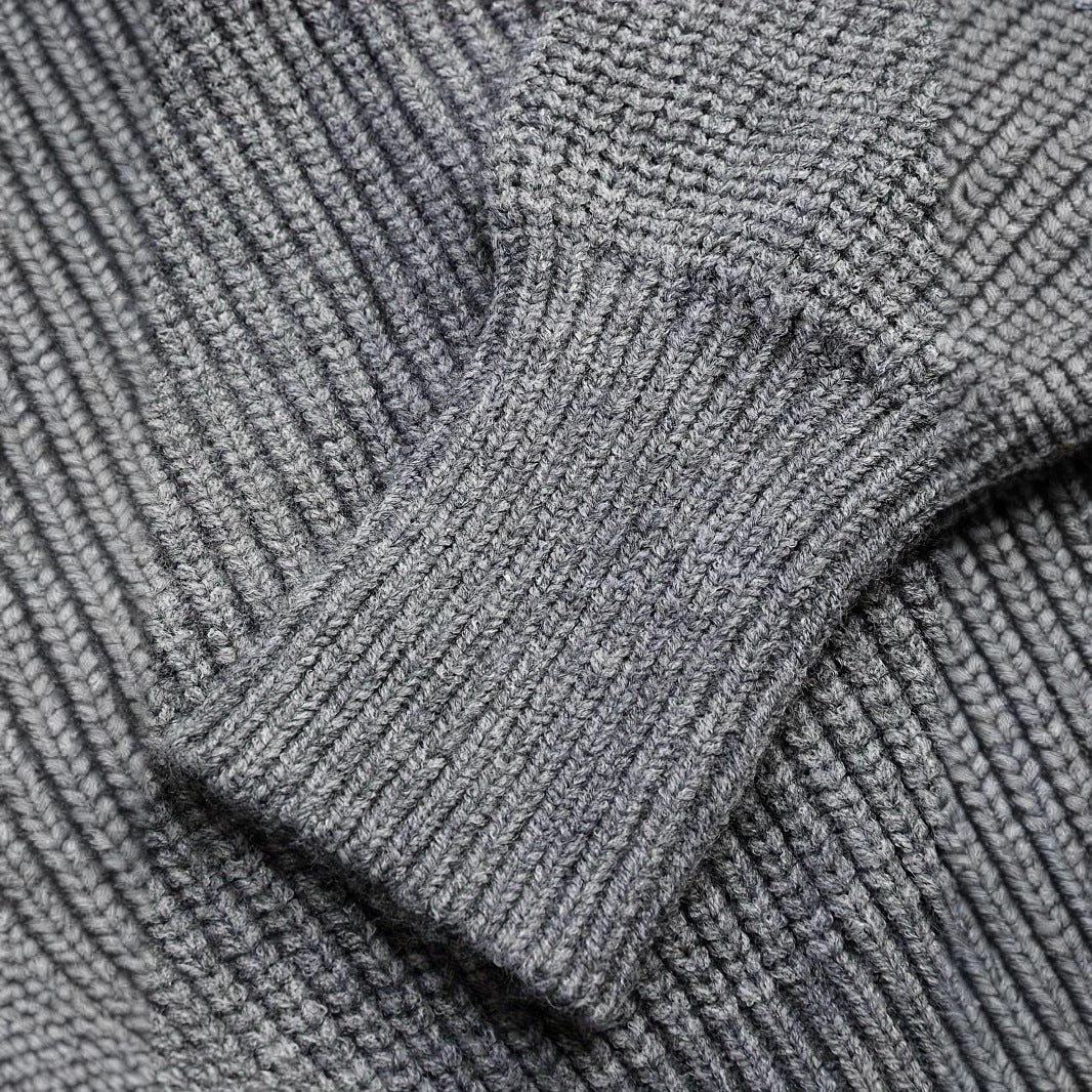Soft knit sweater for women with high collar Lune London