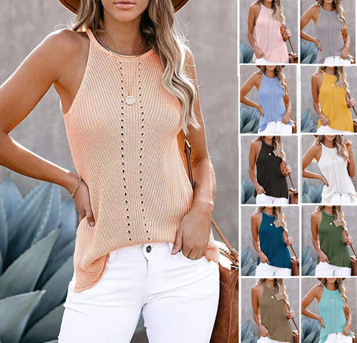 Ladies Knitted Sleeveless Top Amarae