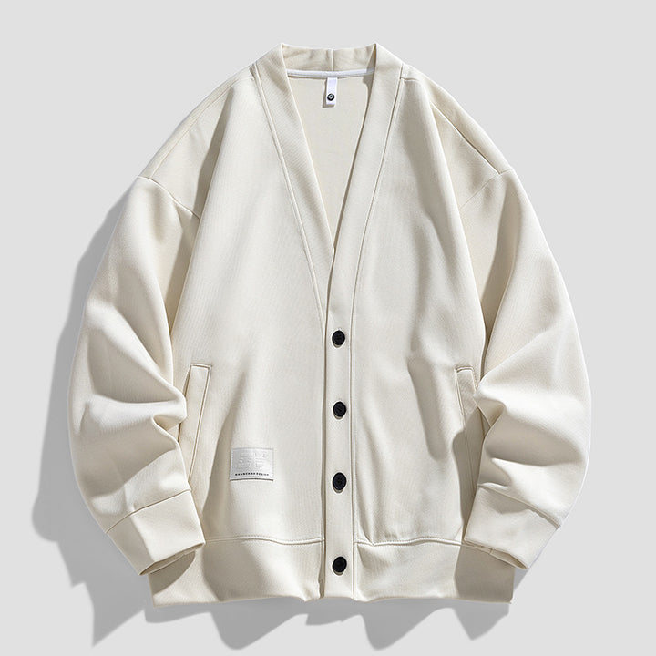 Ladies asymmetrical knit casual jacket Lune London