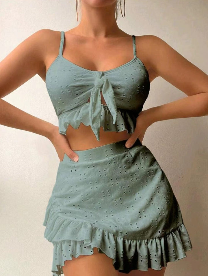 Lune London | Split Swimsuit Hip Skirt