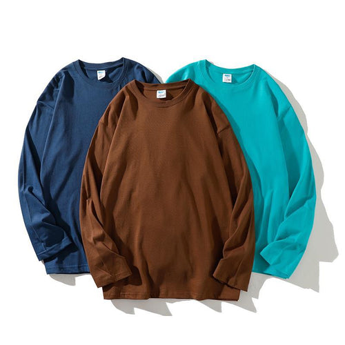 Women's Versatile Long-Sleeve T-Shirt Made Of High-Quality Cotton Amarae
