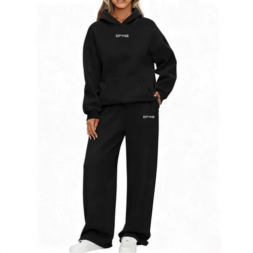 Women's casual jogging suit made of soft sweat material Chic & Stil