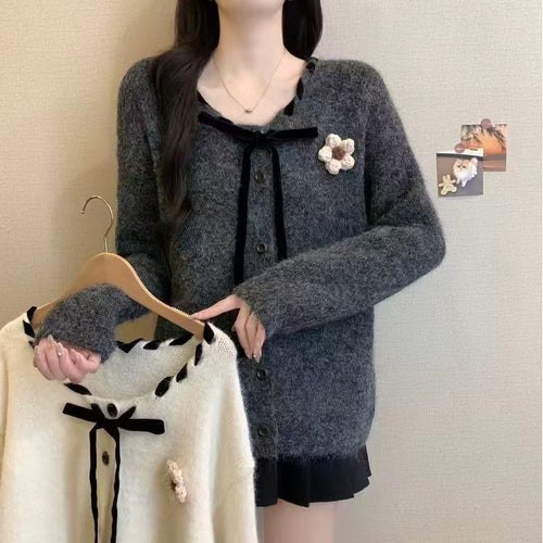 Gilet Femme Douillet avec Col Tendance et Détails de Bouton Chic & Stil