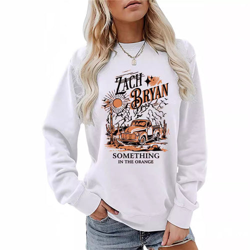 Sweat-shirt femme avec design de camion vintage inspirant Chic & Stil