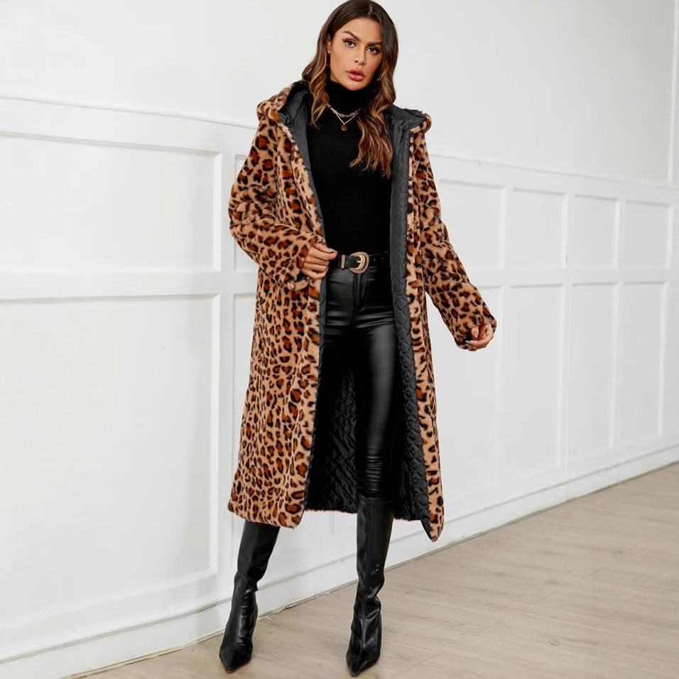 Ladies Luxurious Animal Fur Coat Amarae