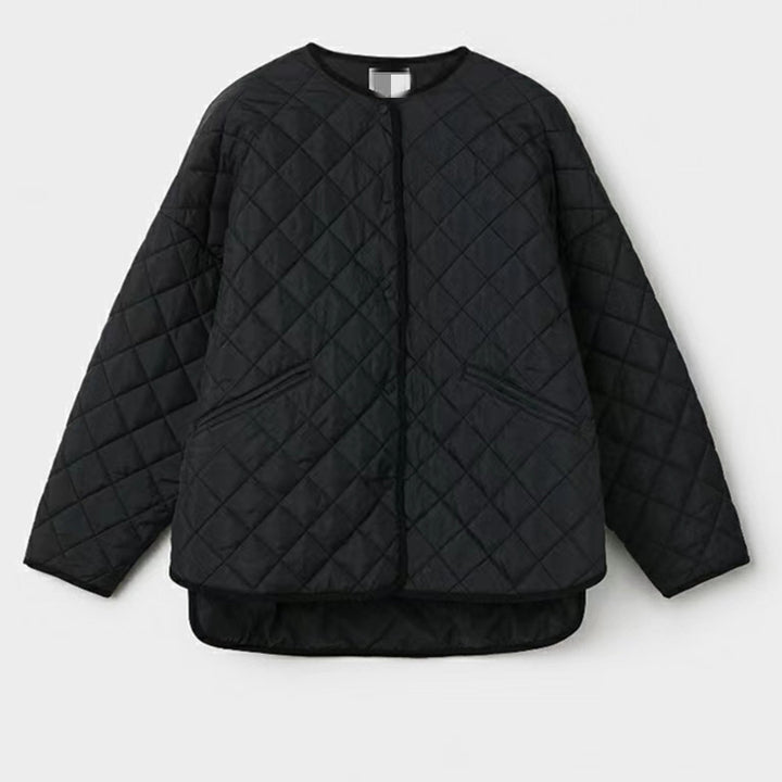 Quilted transition jacket for women with practical pockets and modern cut Lune London
