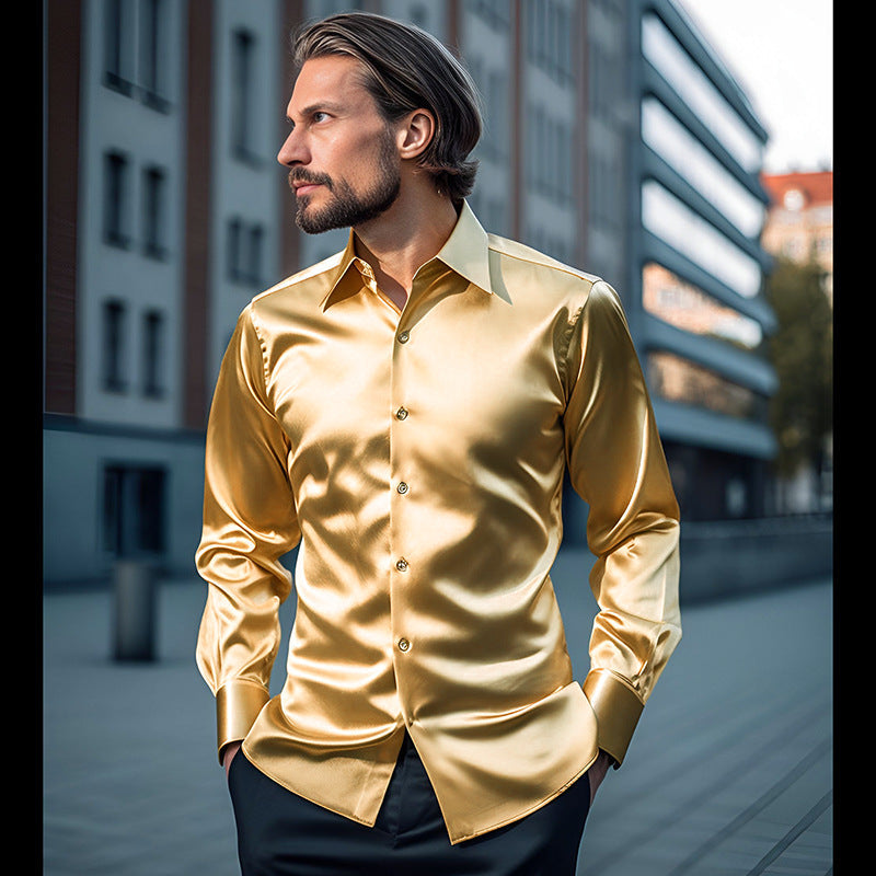 Men's Elegant and Shiny Shirt Amarae