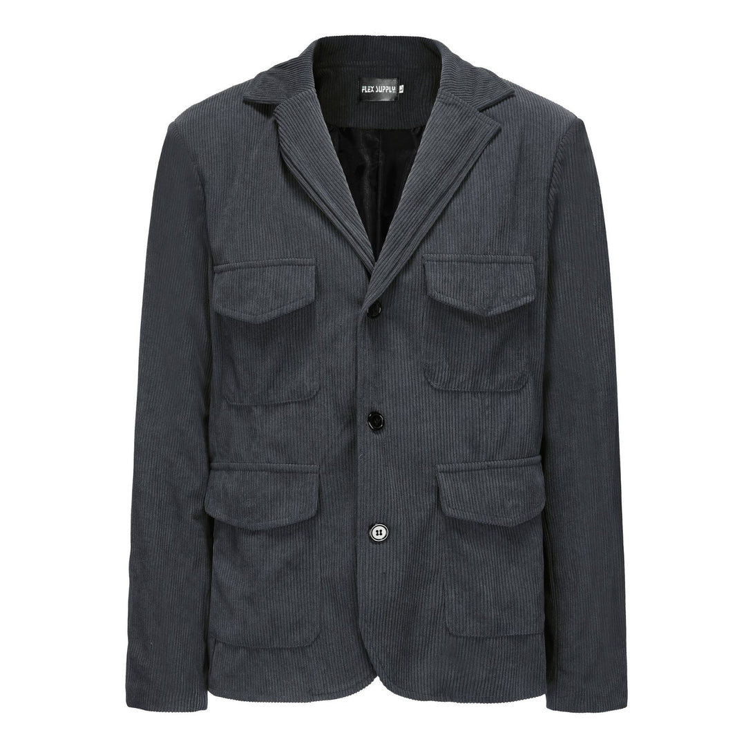 Lightweight corduroy jacket for men with practical pockets and modern design Lune London