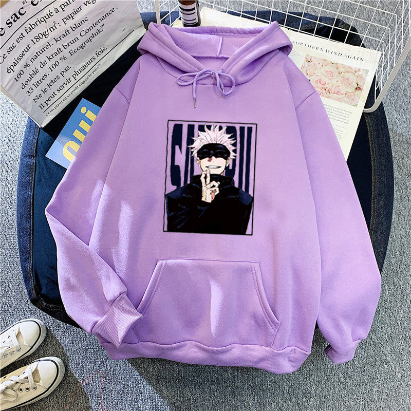 Women's hoodie with unique anime motif Chic & Stil