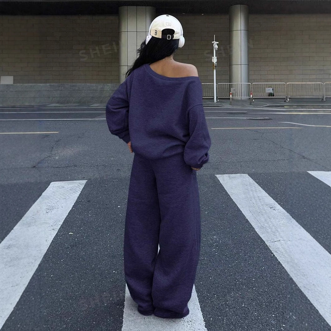 Oversized lounge set for women in cotton with a soft texture Lune London