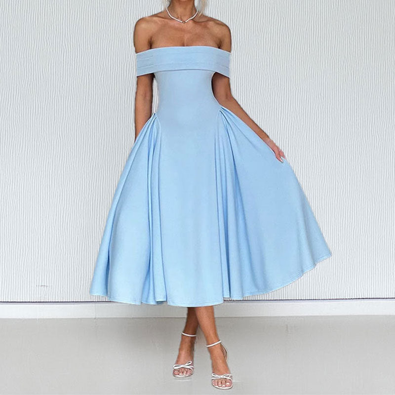 Robe de soirée léopard pour femme Chic & Stil