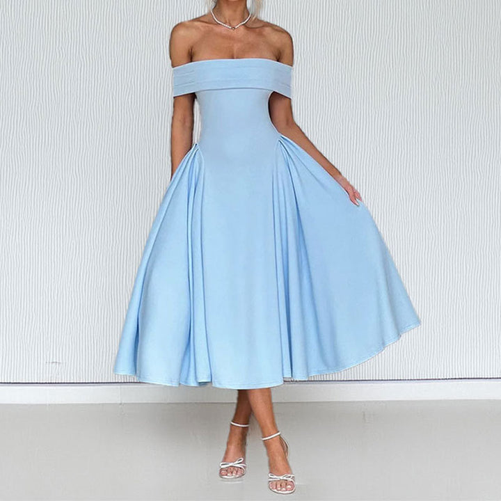 Robe de soirée léopard pour femme Chic & Stil