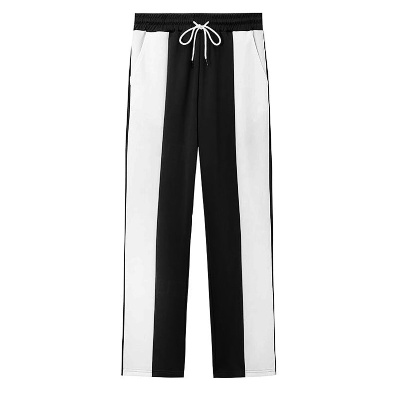 Men's sports training pants with decorative striped pattern and practical pockets Lune London
