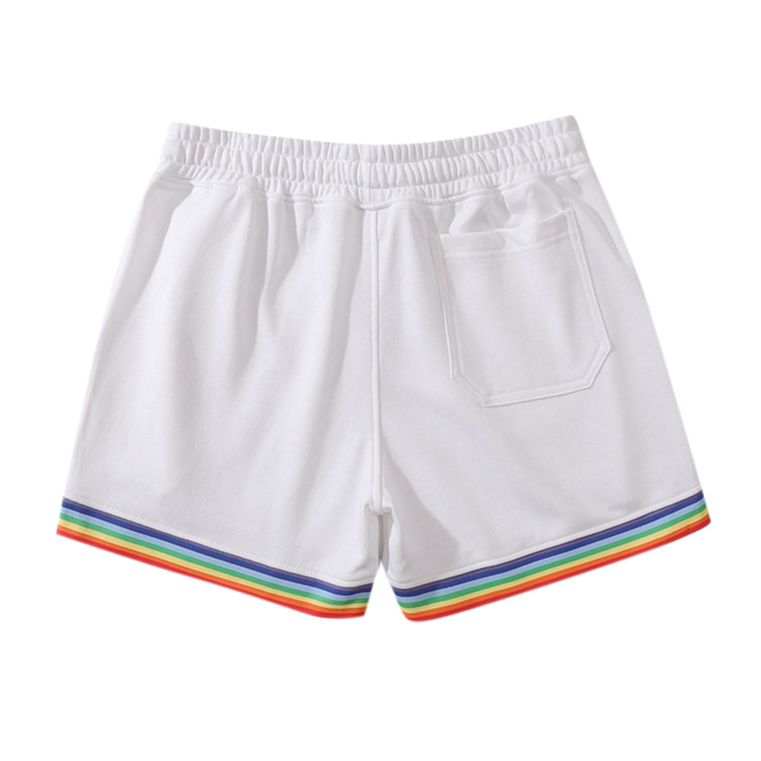 Lune London women's sporty leisure pants with colorful striped design