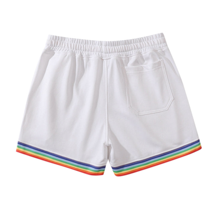 Lune London women's sporty leisure pants with colorful striped design