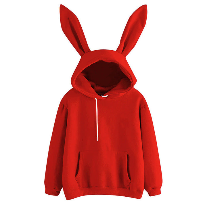 Amarae | Women's Sweatshirt with Hood and Bunny Ears