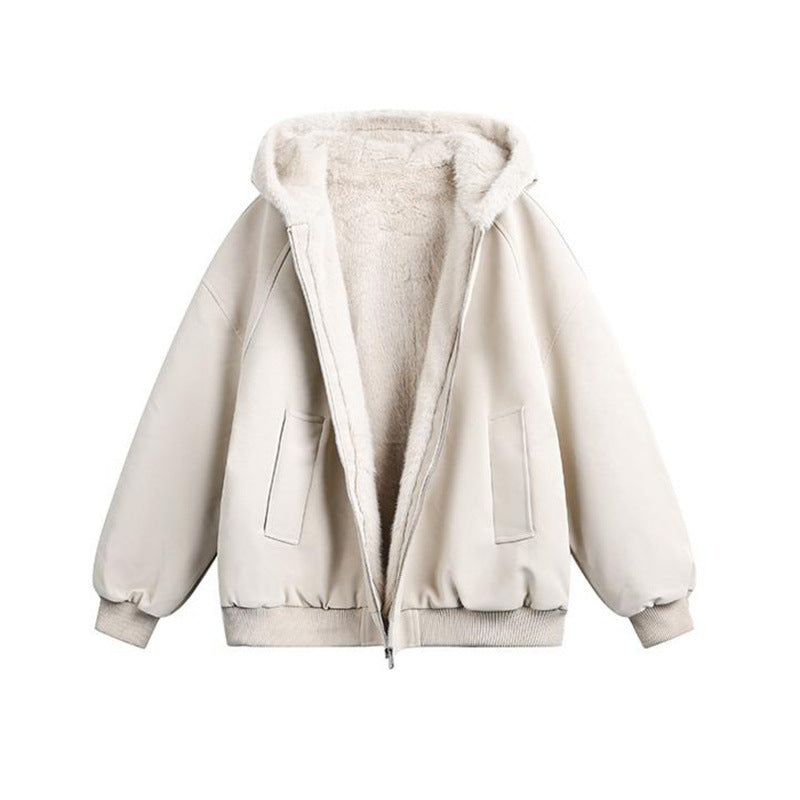 Women's transitional jacket with soft fleece lining Lune London