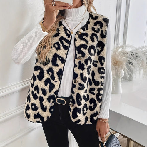 Reversible women's jacket with animal print Amarae
