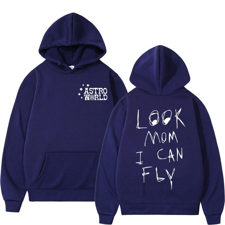 Women's hoodie with creative statement print Chic & Stil