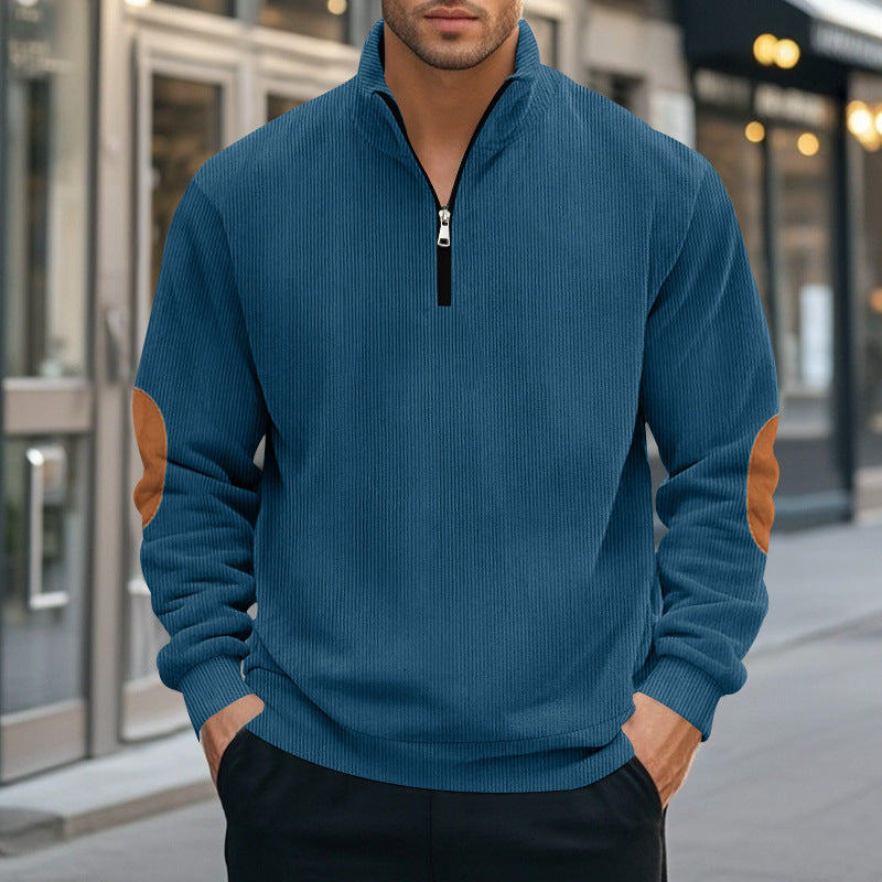 Men's Zip-Up Sweatshirt Lune London