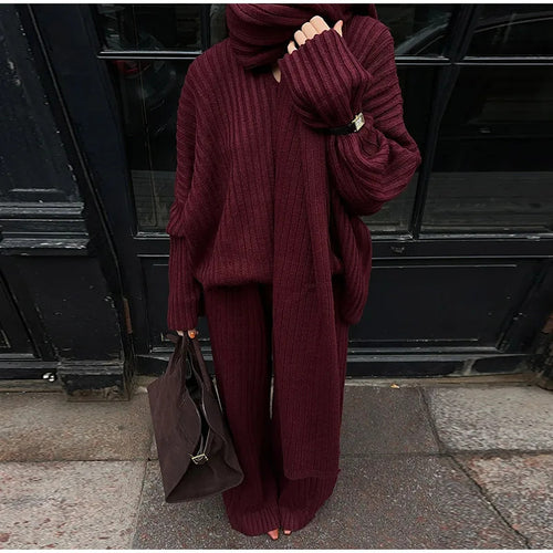 Amarae women's knit set