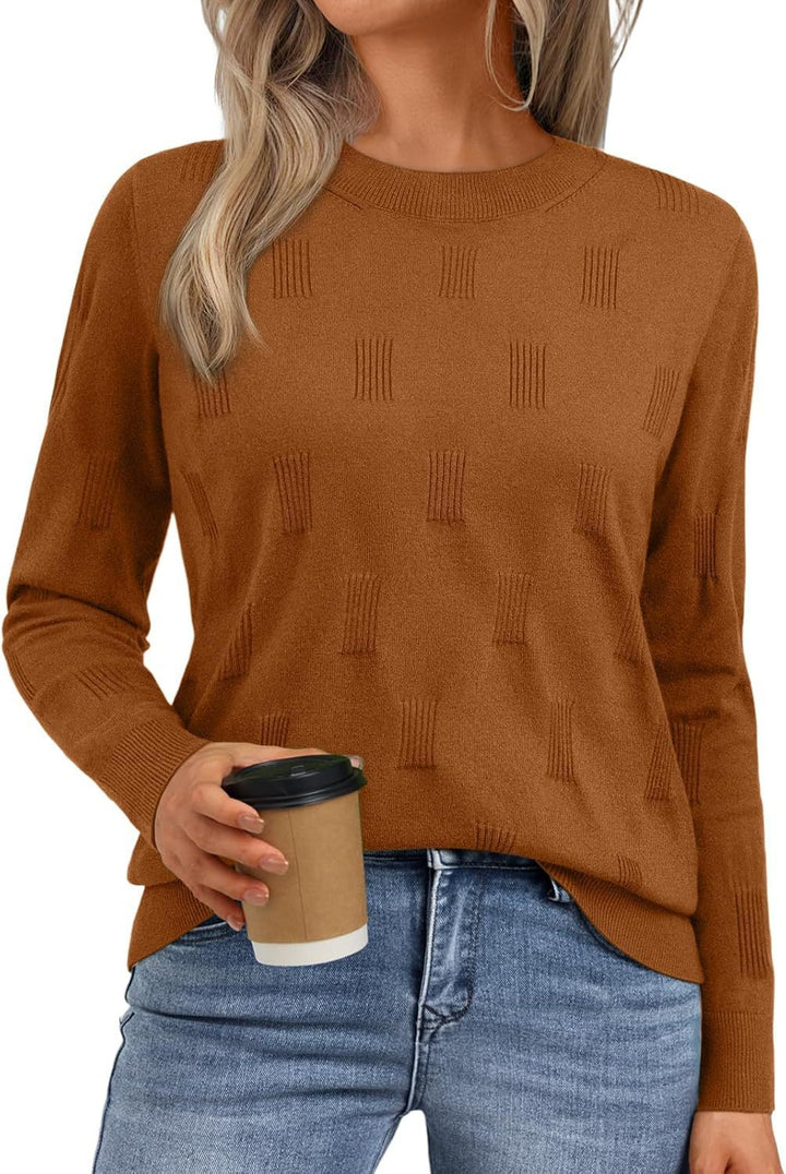 Ladies Structured Knit Sweater Lune London