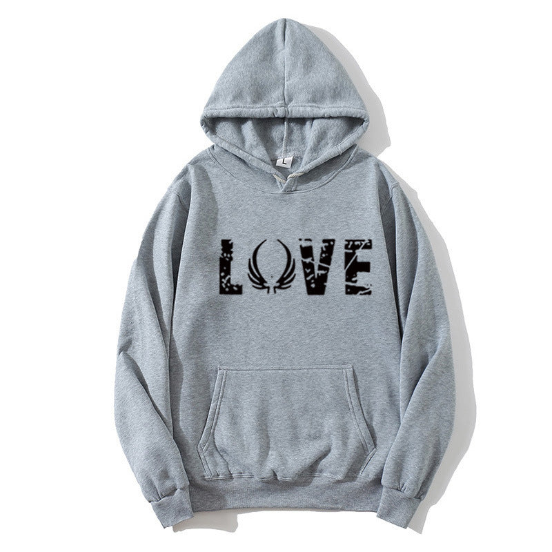 Women's hoodie with inspirational Love design Chic & Stil