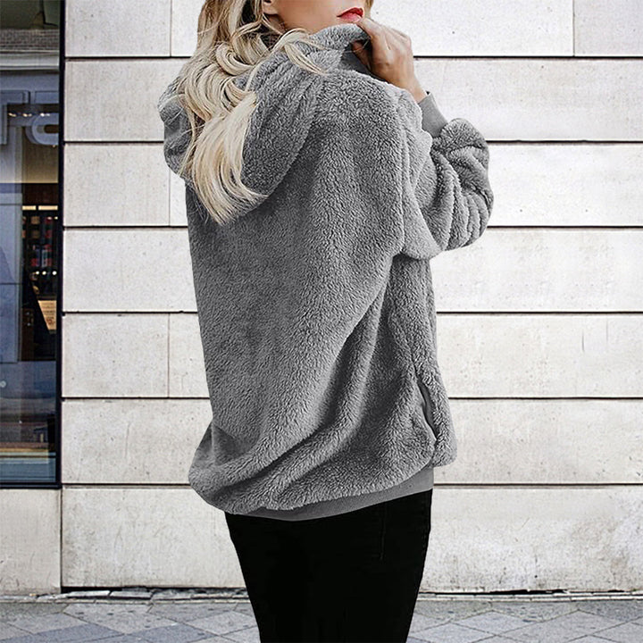 Oversized hoodie for women with practical side pockets Amarae