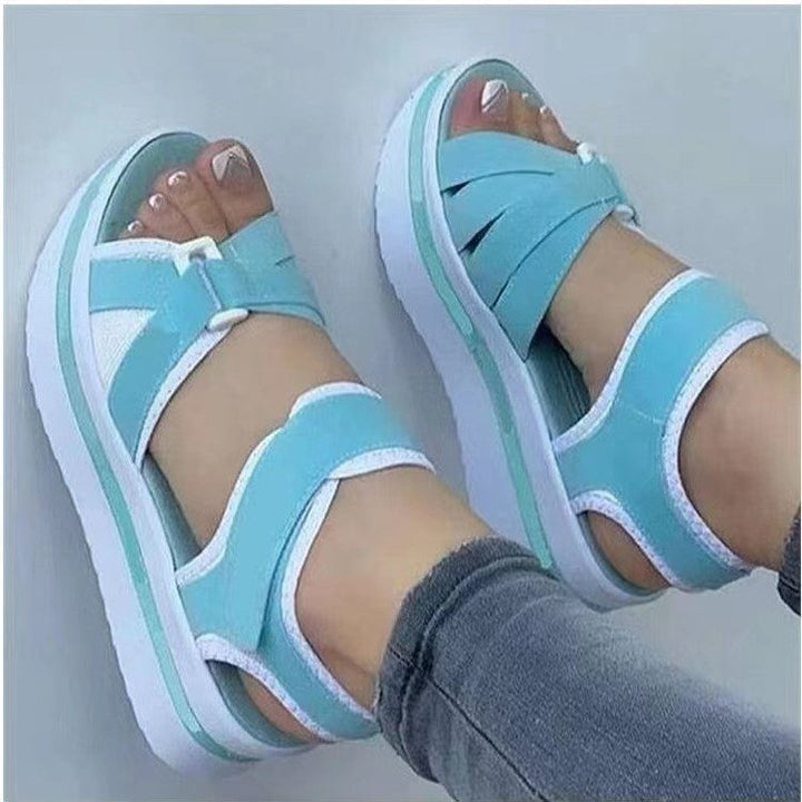 Comfortable Sports Sandals for Women with Adjustable Straps and Chic Shock-Absorbing Sole
