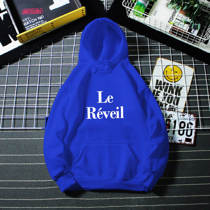 Ladies hoodie with stylish lettering Chic & Stil