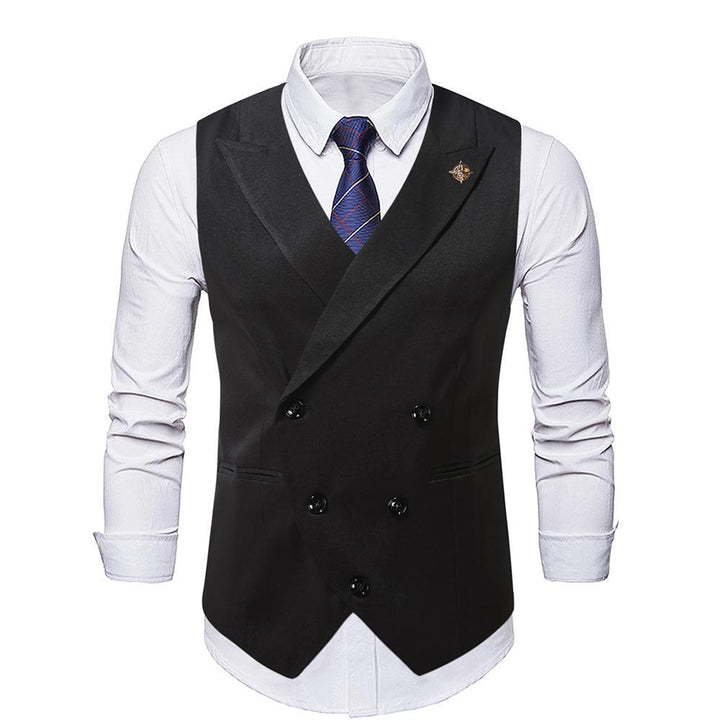 Men's Double-breasted Tailored Suit Vest Amarae