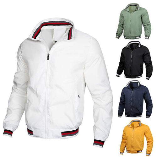 Men's sport jacket with structured collar and breathable technology Amarae
