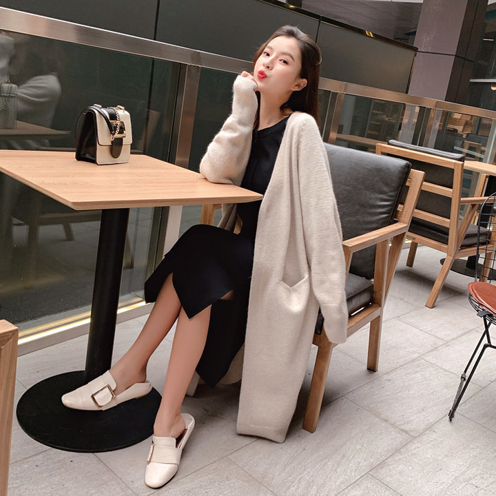 Cardigan décontracté pour femmes avec poches profondes et coupe ouverte Chic & Stil