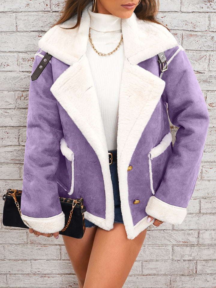 Ladies Sheepskin Jacket Cozy Lune London