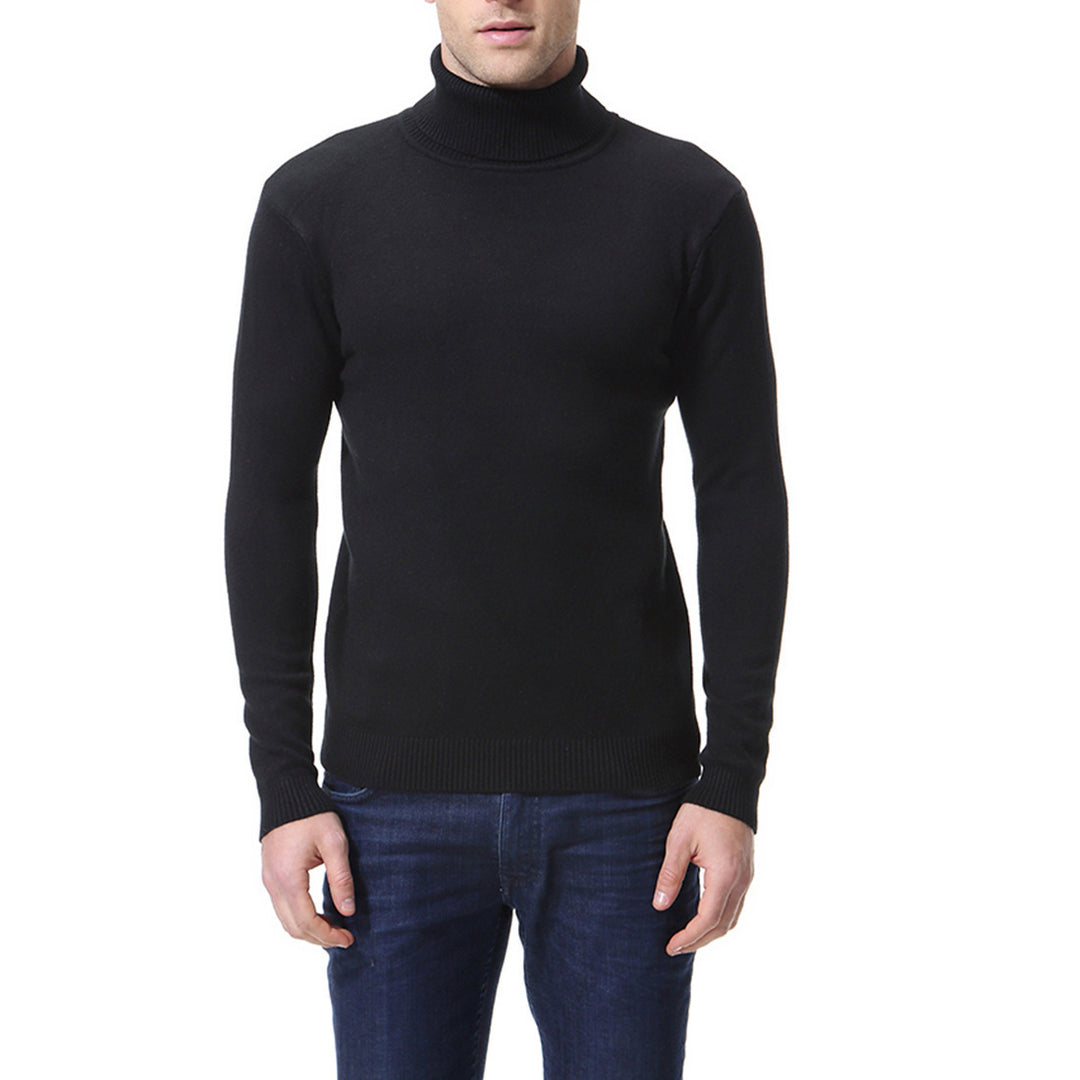 Men's fine cotton turtleneck sweater Lune London