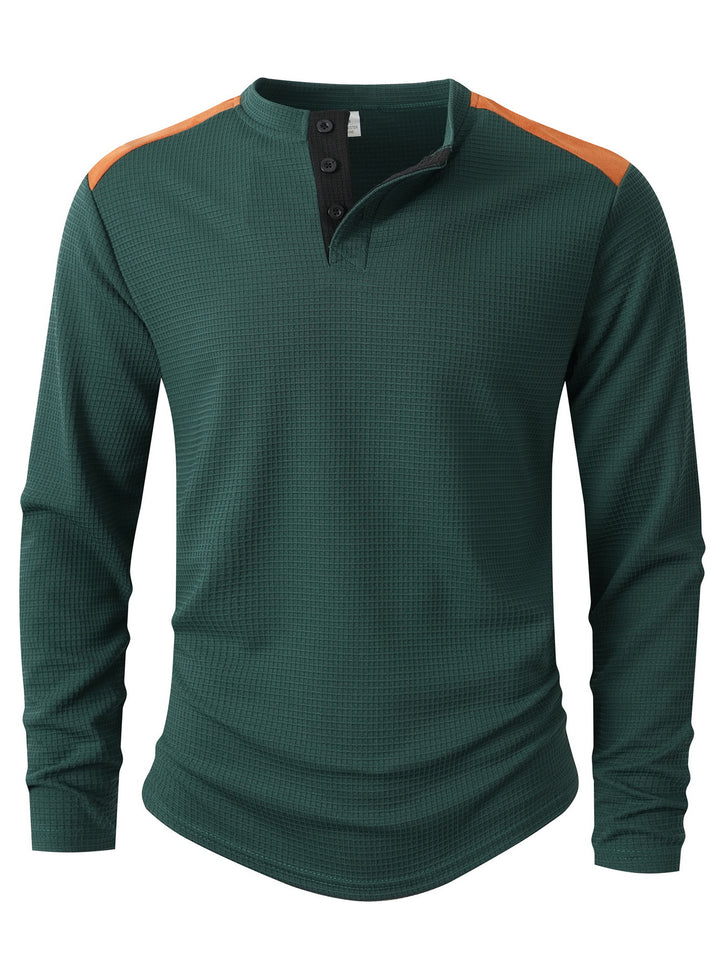 Men's long sleeve shirt with a unique structure design Lune London