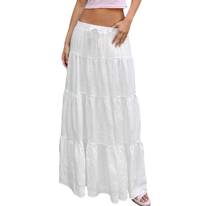 Jupe maxi femme en coton aérien Chic & Stil